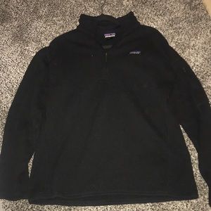 Black Patagonia Quarter Zip